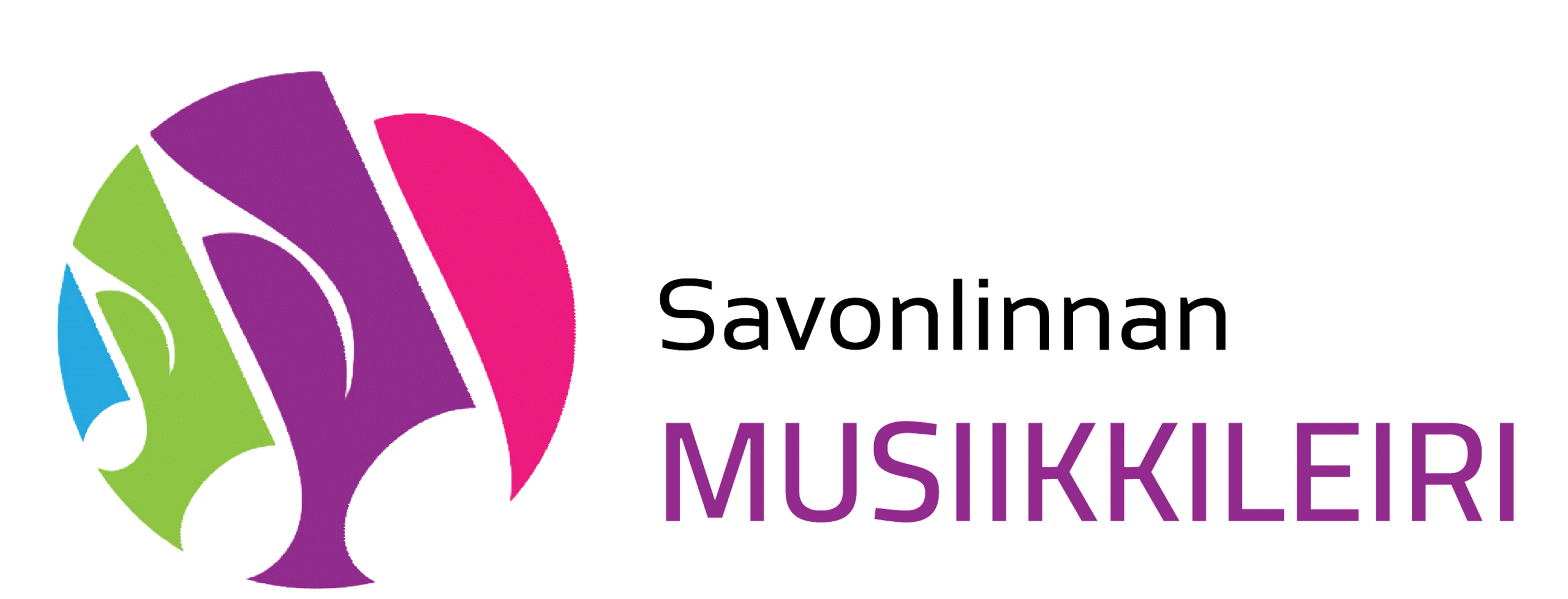 Logo, linkki Savonlinnan musiikkileiri sivulle